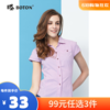 【尾货清仓不退换】波顿夏款格子_短袖衬衫女式LS722214 商品缩略图0
