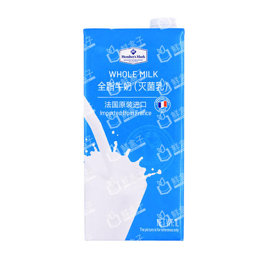 聚便利 X 山姆 Member's Mark 全脂牛奶（灭菌乳）1L 商品图0