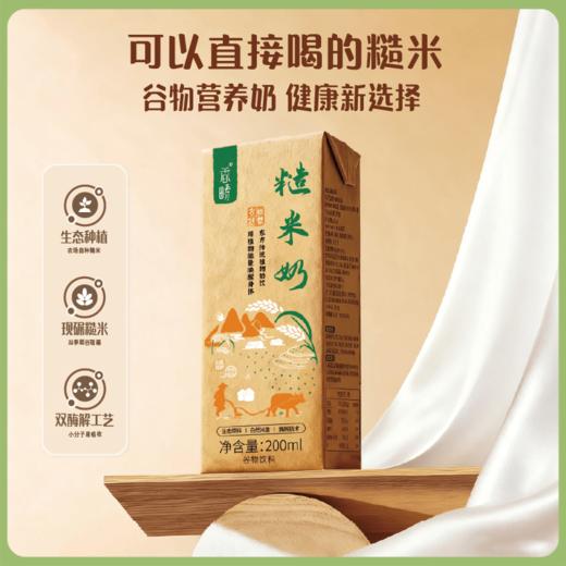 谦益 糙米奶1箱（200mlX6瓶） 0蔗糖 0乳糖 0麸质 入口丝滑 醇厚清甜 商品图0