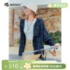 波顿女士三季格纹连帽衬衣｜宽松落肩廓形，穿出日常慵懒感LS167126 商品缩略图0
