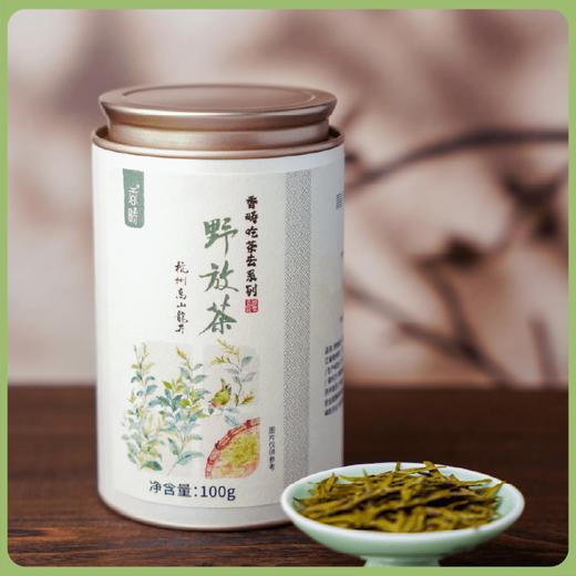 【2026年采摘新茶】杭州野放茶园龙井茶 100g  绿茶  一芽一叶 荒野韵味 生态龙井  夏天喝 自然清凉 商品图0