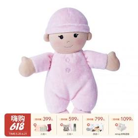 ApplePark 奶油Baby玩偶婴儿安抚玩偶可入口宝宝毛绒绒玩具0月+