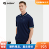 波顿男士高端保罗polo衫短袖夏季纯棉针织t恤商务休闲透气上衣MT893222 商品缩略图0
