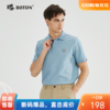 【干净清爽】波顿年春夏男士纯色户外休闲短袖运动简约polo衫MT958223 商品缩略图0