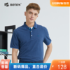 波顿男士夏季美式纯色高品质Polo衫商务休闲保罗短袖t恤MT215221 商品缩略图0