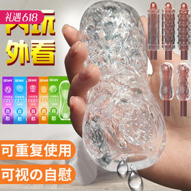 【百万补贴商品】取悦可视贯通飞机杯 （赠极润润滑剂60g）