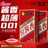 【年末亏本清仓 醇香超薄】秘恋超薄001玻尿酸 酱香53度避孕安全套 12只装 商品缩略图0