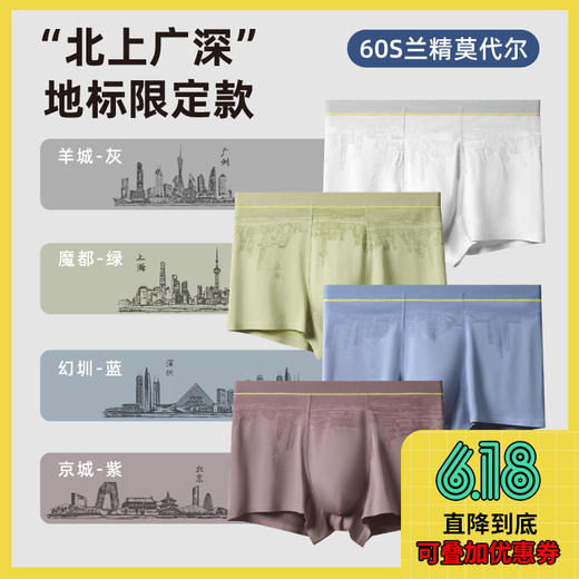 城市限定款 · 60s 莫代尔内裤 商品图0