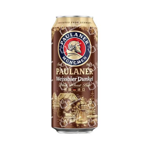 聚便利 X 山姆 保拉纳 德国进口 小麦浓色啤酒 500ml 商品图0