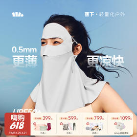 【云优选】蕉下轻薄无痕护颈防晒面罩AL207