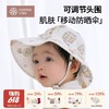 【云优选】BUBBLE TREE婴儿防晒帽夏季宝宝遮阳帽男孩女童太阳帽大帽檐0-3岁 商品缩略图0