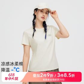 【618特价】拓路者山系字母印花夏季圆领时尚短袖T恤百搭潮流运动户外女