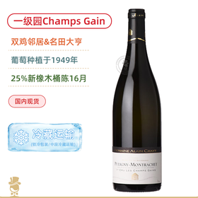 阿兰夏维酒庄普利尼蒙哈榭一级园香阁干白Domaine Alain Chavy Puligny-Montrachet 1er Cru Champs Gain 2022
