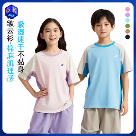 龙之涵夏季新品轻皱云衫短袖T恤