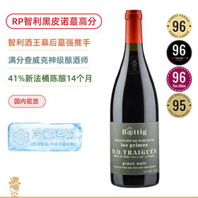 RP智利黑皮诺蕞高分！酒王幕后推手！百滴阁酒庄四海黑皮诺红葡萄酒 Baettig Los Primos Pinot Noir 2022