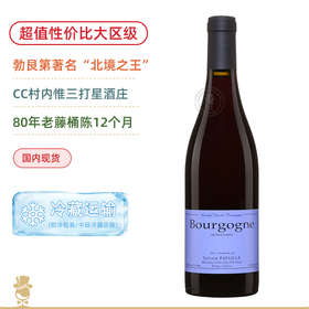 80年稀有老藤黑皮诺！勃艮第北境酒王“八大爷” 西湾酒庄勃⾉第红葡萄酒 Domaine Sylvain Pataille Bourgogne Rouge 2022