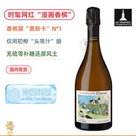 红遍全网的“漫画香槟”！香槟届“奥斯卡”N°1！沙鸥香槟系列合集 Champagne Chavost 【蕞新酒标版本】