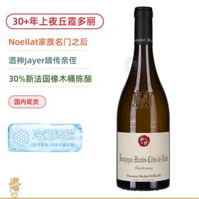 Jayer嫡系传人！30+年霞多丽！米歇尔诺拉上夜丘白葡萄酒 Michel Noellat Bourgogne Hautes Cotes de Nuits Chardonnay 2023