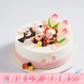 【送老人推荐】万寿福桃祝寿蛋糕，福星寿桃藏满鲜果与布丁，恭祝万寿无疆（武汉）