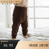 【宝宝服饰】嫚熙婴童裤子秋冬季男女宝宝羊毛低敏抗菌加绒内穿保暖裤儿童长裤 商品缩略图0