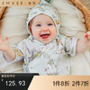 【宝宝服饰】嫚熙宝宝连体衣夏季纱罗短袖和尚服外出服新生婴儿连体衣 商品缩略图0