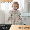 【宝宝服饰】嫚熙灯芯绒婴儿包屁连体衣纯棉女宝宝哈衣新生儿爬服秋冬季外出服 商品缩略图0