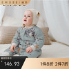 【宝宝服饰】嫚熙夹棉婴儿宝宝衣服秋冬款恒温保暖外出棉服新生婴幼儿连体衣女 商品缩略图0