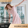 【家居服专场】嫚熙夏季超柔丝麻女士睡裙女款短袖高弹深睡女士家居服2026新款 商品缩略图0