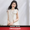 西遇法式蝴蝶结无袖衬衫女2026年夏季新款气质高级感立领雪纺小衫SS060702 商品缩略图0